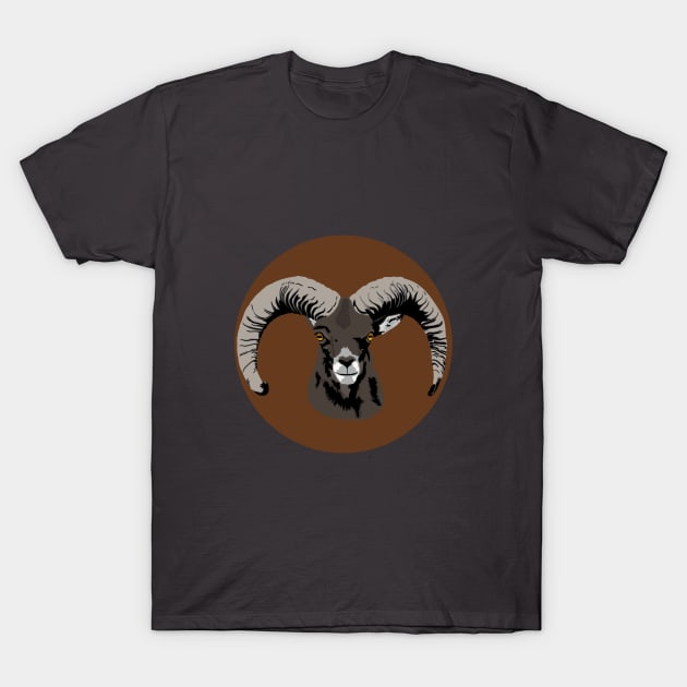 Goat is watching you T-Shirt by mdemti